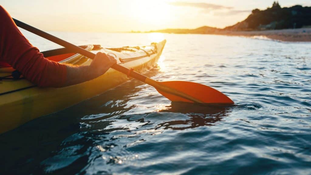 Kayaking Around Talikud Island