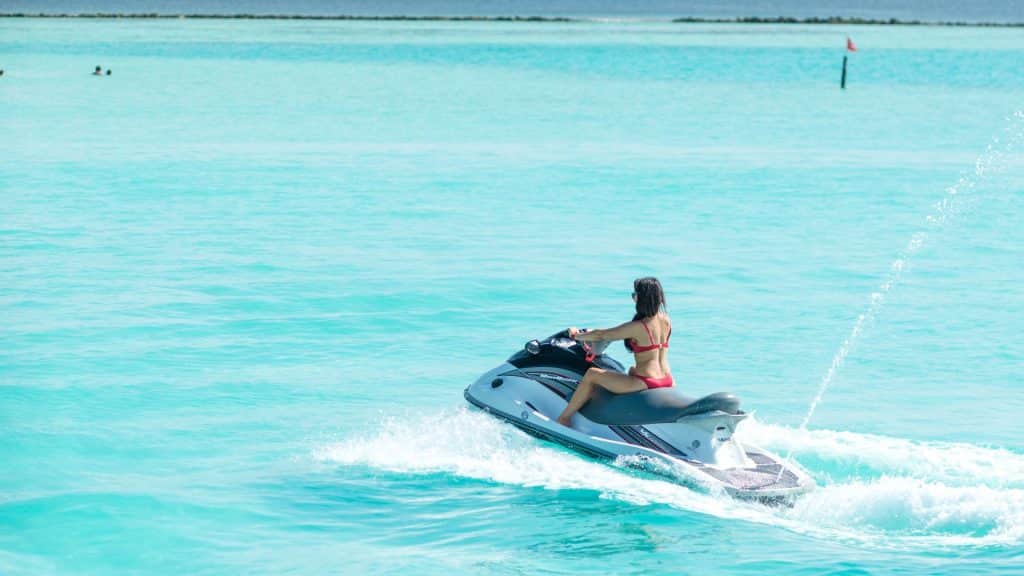 Jetskiing at Samal Island